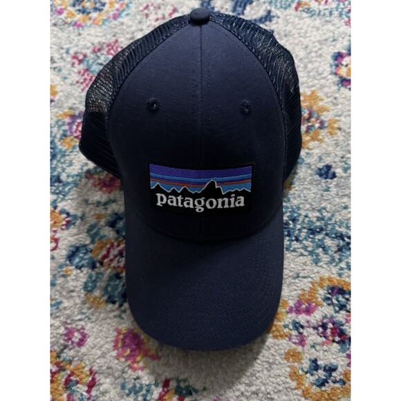 Patagonia Blue P-6 LoPro Trucker Hat - Picture 2 of 5
